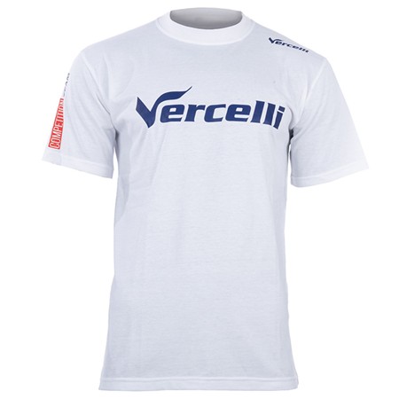 Camiseta De Manga Corta Para Hombre Vercelli Brand - Blanco