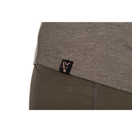 CAMISETA DE MANGA CORTA PARA MUJER FOX WC V NECK T - OLIVA