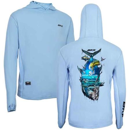 Camiseta De Manga Larga Bkk Long Sleeve Performance Shirt Gt - Azul