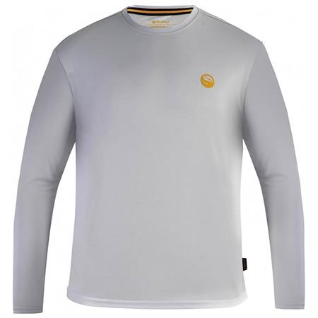 Camiseta De Manga Larga Para Hombre Guru Sun Core Upf 50+ - Gris