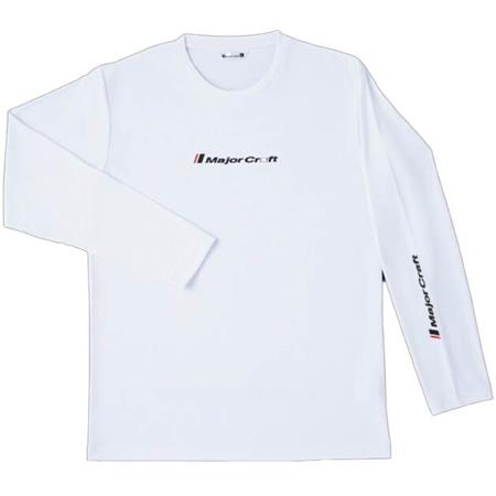 Camiseta De Manga Larga Para Hombre Major Craft - Blanco
