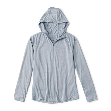 CAMISETA DE MANGA LARGA PARA HOMBRE ORVIS AVEC CAPUCHE PRO SUN - BLEU CLAIR