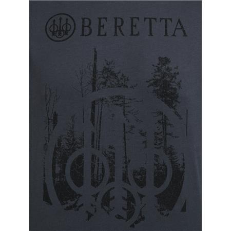 CAMISETA DE MANGAS CORTAS HOMBRE - EBONY BERETTA OUTLINE - EBONY