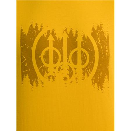 CAMISETA DE MANGAS CORTAS PARA HOMBRE - AMARILLO AZAFRÁN BERETTA TRIDENT - SAFFRON YELLOW