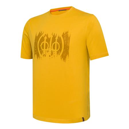 Camiseta De Mangas Cortas Para Hombre - Amarillo Azafrán Beretta Trident - Saffron Yellow