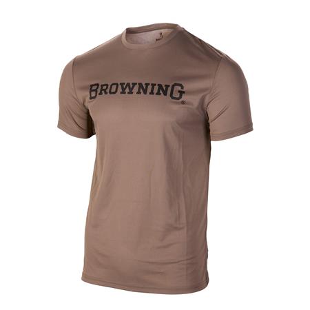 Camiseta De Mangas Cortas Para Hombre Browning Teamspirit - Marron Foncé