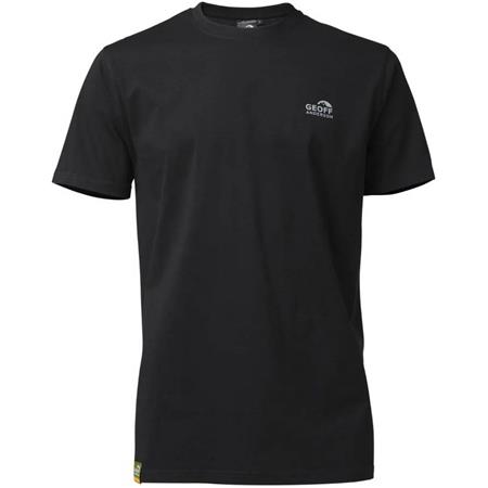 Camiseta De Mangas Cortas Para Hombre Geoff Anderson Organic Tee - Noir