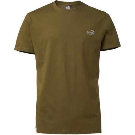 Camiseta De Mangas Cortas Para Hombre Geoff Anderson Organic Tee - Olive