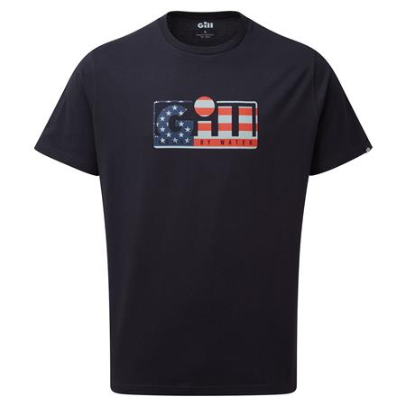Camiseta De Mangas Cortas Para Hombre Gill Graphic - Noir