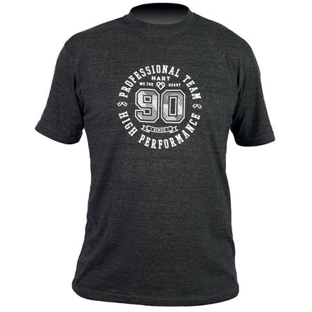 Camiseta De Mangas Cortas Para Hombre Hart Vintage Raw - Gris