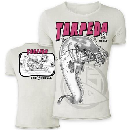 Camiseta De Mangas Cortas Para Hombre Hot Spot Design Torpedo