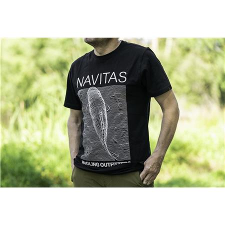 CAMISETA DE MANGAS CORTAS PARA HOMBRE NAVITAS JOY T-SHIRT - NOIR
