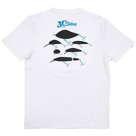 CAMISETA DE MANGAS CORTAS PARA HOMBRE SALMO 30TH ANNIVERSARY TEE - BLANC