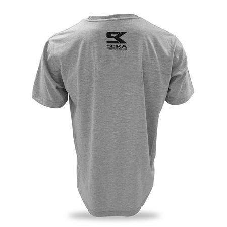 CAMISETA DE MANGAS CORTAS PARA HOMBRE SEIKA PREDATOR FISHING SEIKA SK - GRIS