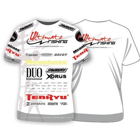 Camiseta De Mangas Cortas Para Hombre Ultimate Fishing Competition - Blanc