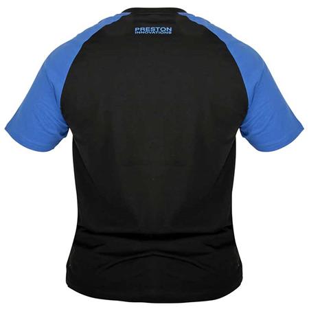 CAMISETA DE MANGAS CORTAS PRESTON INNOVATIONS LIGHTWEIGHT RAGLAN T-SHIRT - NOIR/BLEU