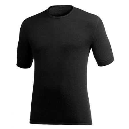 Camiseta De Mangas Cortas Unisex Woolpower Tee 200 - Noir