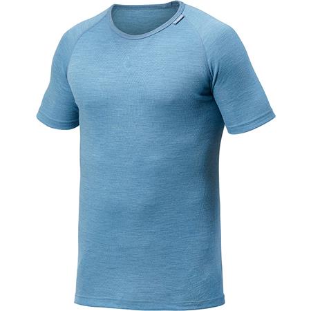 Camiseta De Mangas Cortas Unisex Woolpower Tee Lite - Bleu