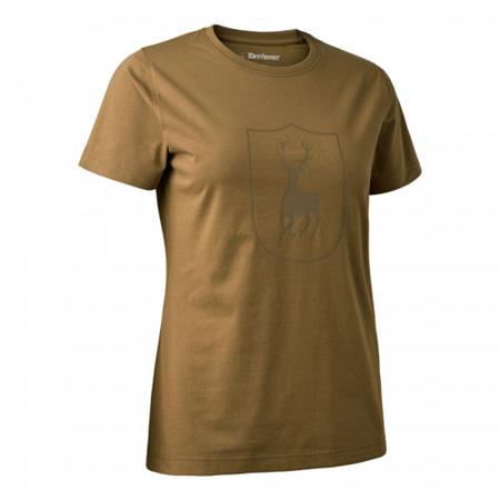 Camiseta De Mangas Curtas Para Mulher Deerhunter Lady Logo