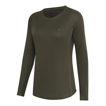 Camiseta De Mangas Largas Mujer - Green Stone Beretta Ciel Tech L/S - Green Stone
