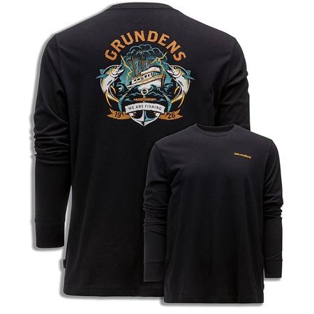 CAMISETA DE MANGAS LARGAS PARA HOMBRE GRUNDÉNS TUNA TATTOO LS T-SHIRT