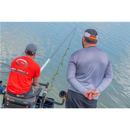 CAMISETA MANGA LARGA HOMBRE GURU HEXAGON SUN CORE UPF 50+ - GRIS