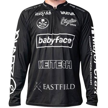 Camiseta Manga Larga Hombre W.O.F. Compétition - Negro