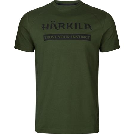 Camiseta Mangas Cortas Harkila Logo - Paquete De 2