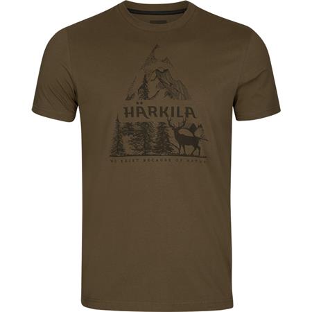 Camiseta Mangas Cortas Hombre Harkila Nature L/S