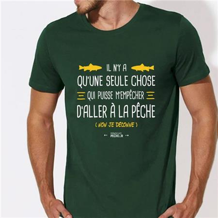Camiseta Mangas Cortas Hombre Monsieur Pêcheur Il N'y A Qu'une Seule Chose