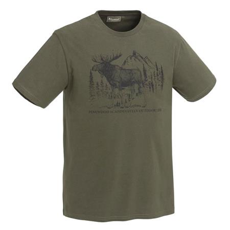 Camiseta Mangas Cortas Hombre Pinewood Moose