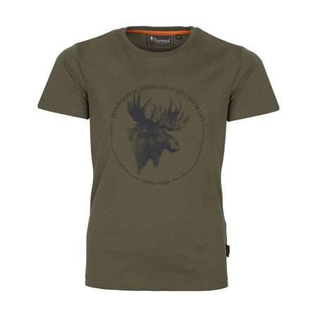 Camiseta Mangas Cortas Junior Pinewood Moose