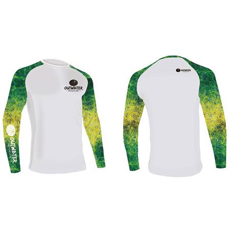 CAMISETA MASCULINA DE MANGA COMPRIDA OUTWATER CAMP ONE MAHI MAHI