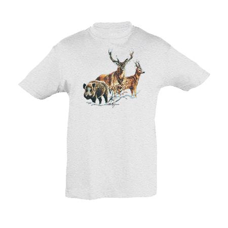 Camisola De Criança Com Mangas Curtas Bartavel Theme Chasse T566