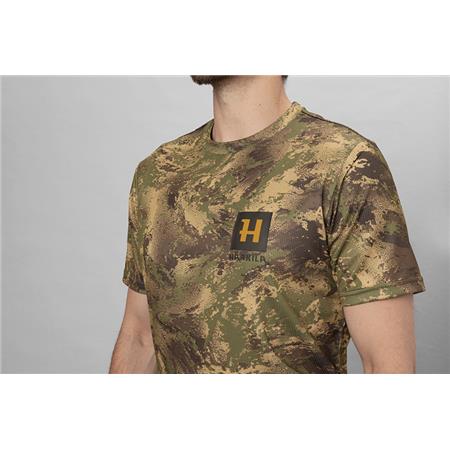 CAMISOLA DE HOMEM DE MANGAS CURTAS HARKILA DEER STALKER CAMO S/S