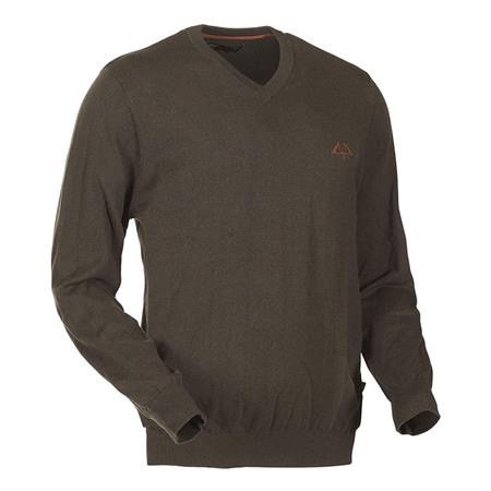 Camisola De Homem Swedteam Crest V-Neck - Swedteam Vert