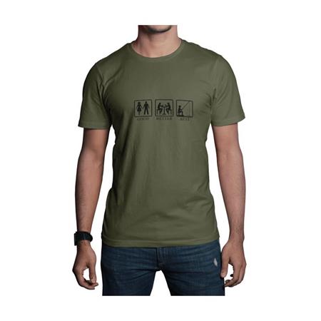 Camisola De Mangas Curtas Homem Bartavel Nature T1161