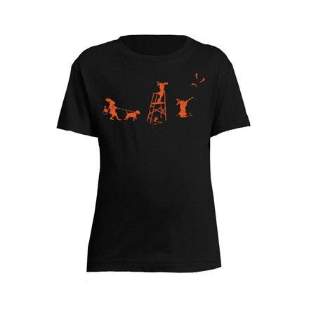 Camisola De Mangas Curtas Para Criança Bartavel Theme Chasse T1168