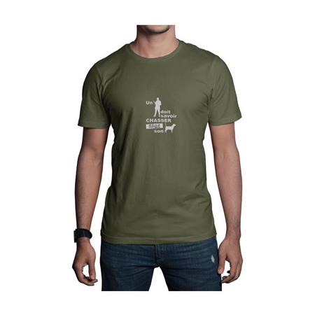 Camisola De Mangas Curtas Para Homem Bartavel Nature T1050