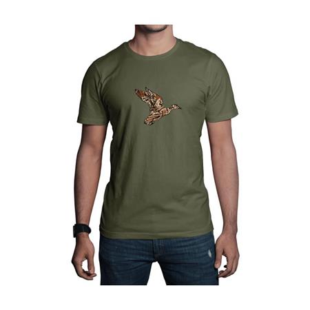 Camisola De Mangas Curtas Para Homem Bartavel Nature T1108