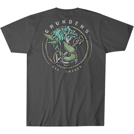 Camisola De Mangas Curtas Para Homem Grundéns Mermaid - Gris