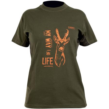 Camisola De Mangas Curtas Para Mulher Hart Branded