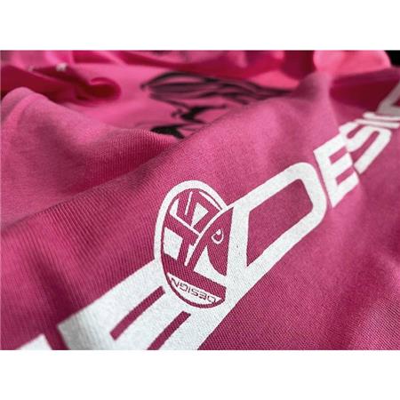 CAMISOLA DE MANGAS CURTAS PARA MULHER HOT SPOT DESIGN ANGLER - ROSE