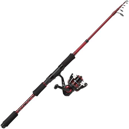 Caña Coup A Ajuste A Presión Mitchell Tanager Red Spinning Combo