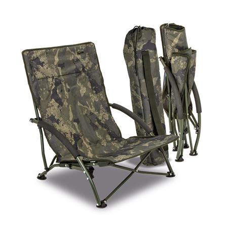 CANNA MOSCA SOLAR UNDERCOVER CAMO FOLDABLE EASY CHAIR LOW