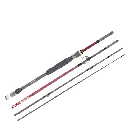 Canne Spinning Hearty Rise Red Shadow Traveler - Hyrssts04
