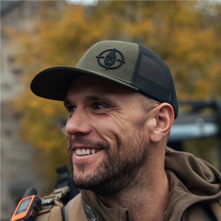 Cap - Moss/Black Spartan Trucker Cap Logo - Moss/Noir