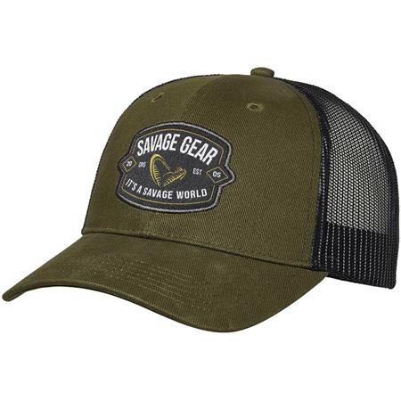 Cap Savage Gear Badge Trucker Cap Green