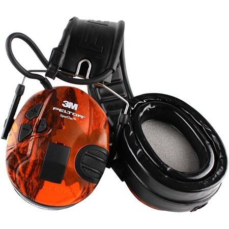 Capacete Anti Barulho Peltor 3M Sporttac + Kit Gel Platinium 300M