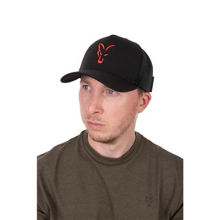 CAPPELLINO FOX COLLECTION TRUCKER CAP - NERO